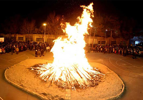 جشن سده در شهر لایبید